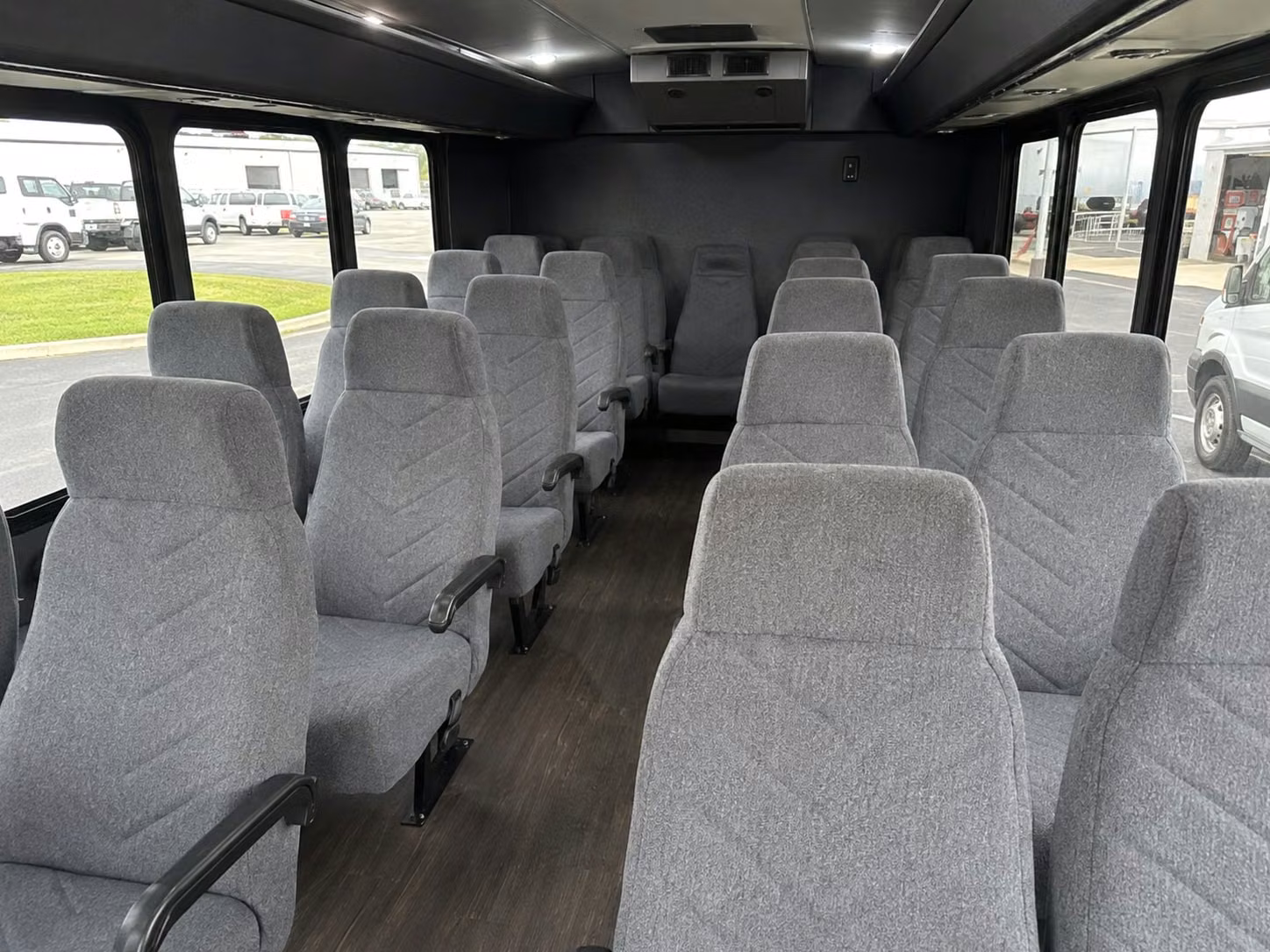 15 passenger minibus inside