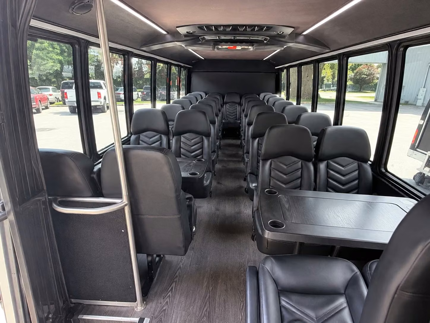 20 passenger minibus inside
