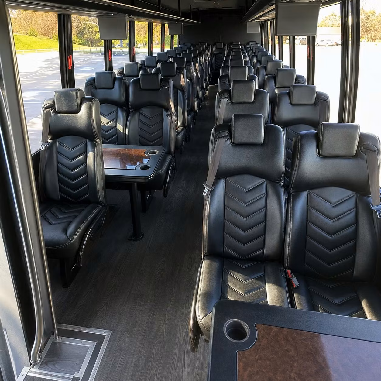 35 passenger minibus interior