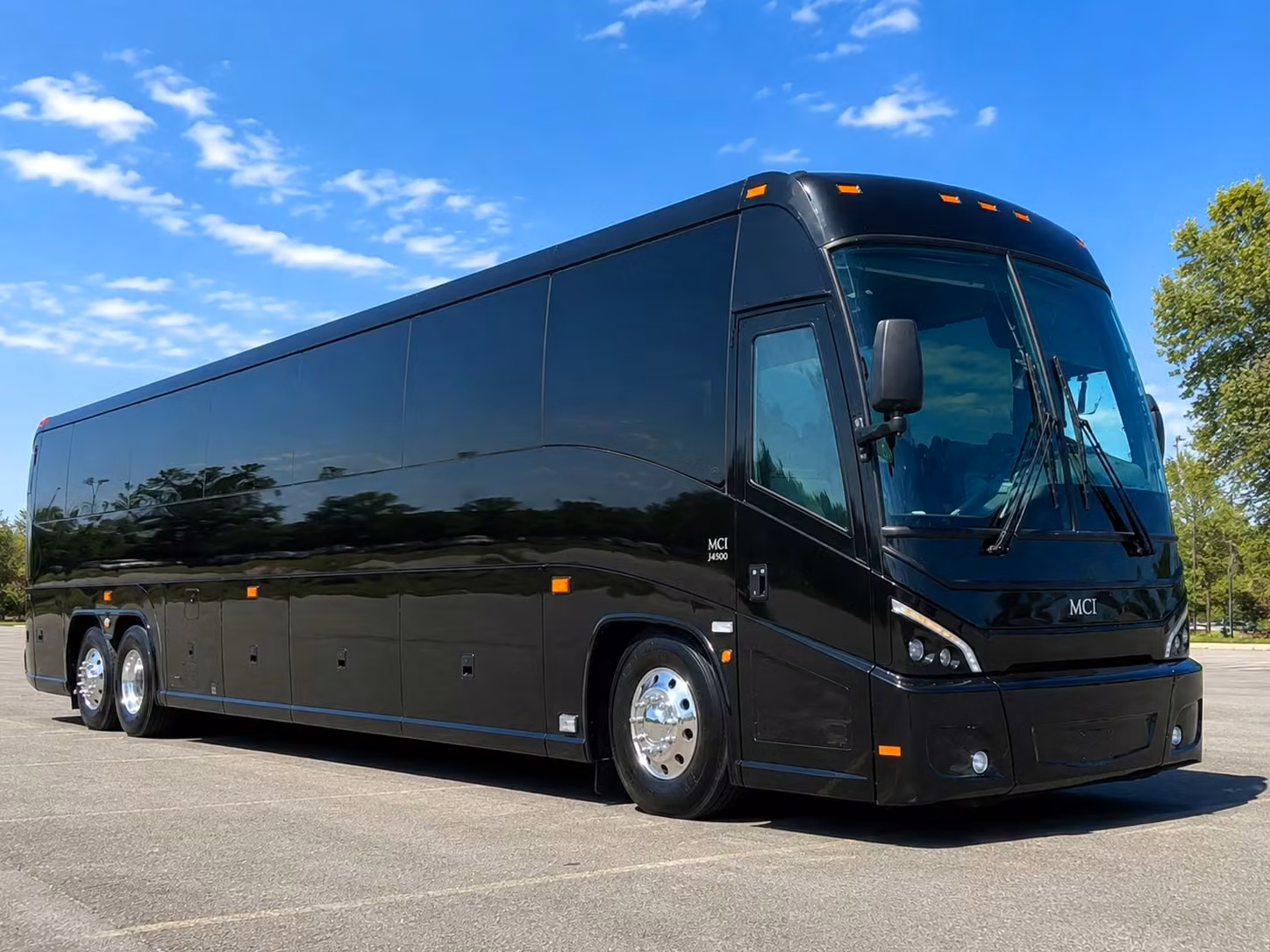 56 passenger charter bus