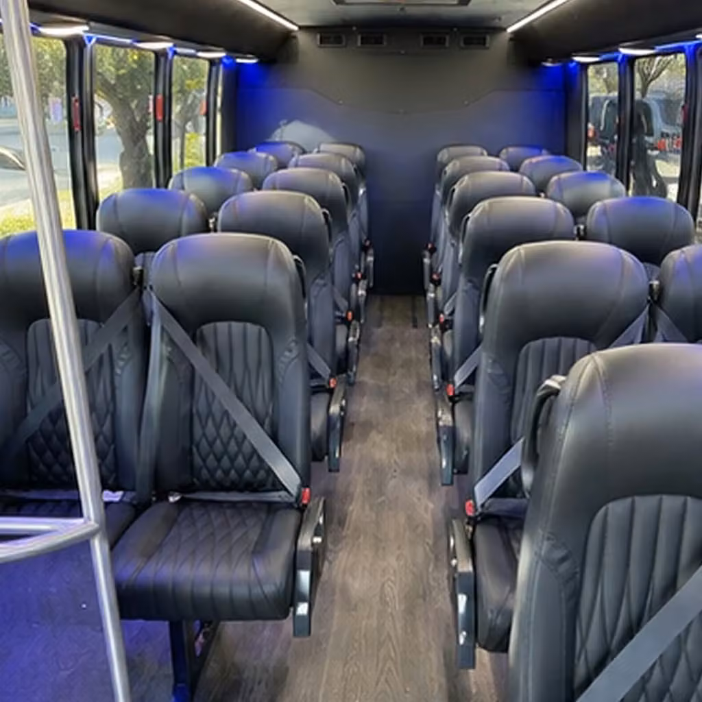 parma 20 passenger minibus rental