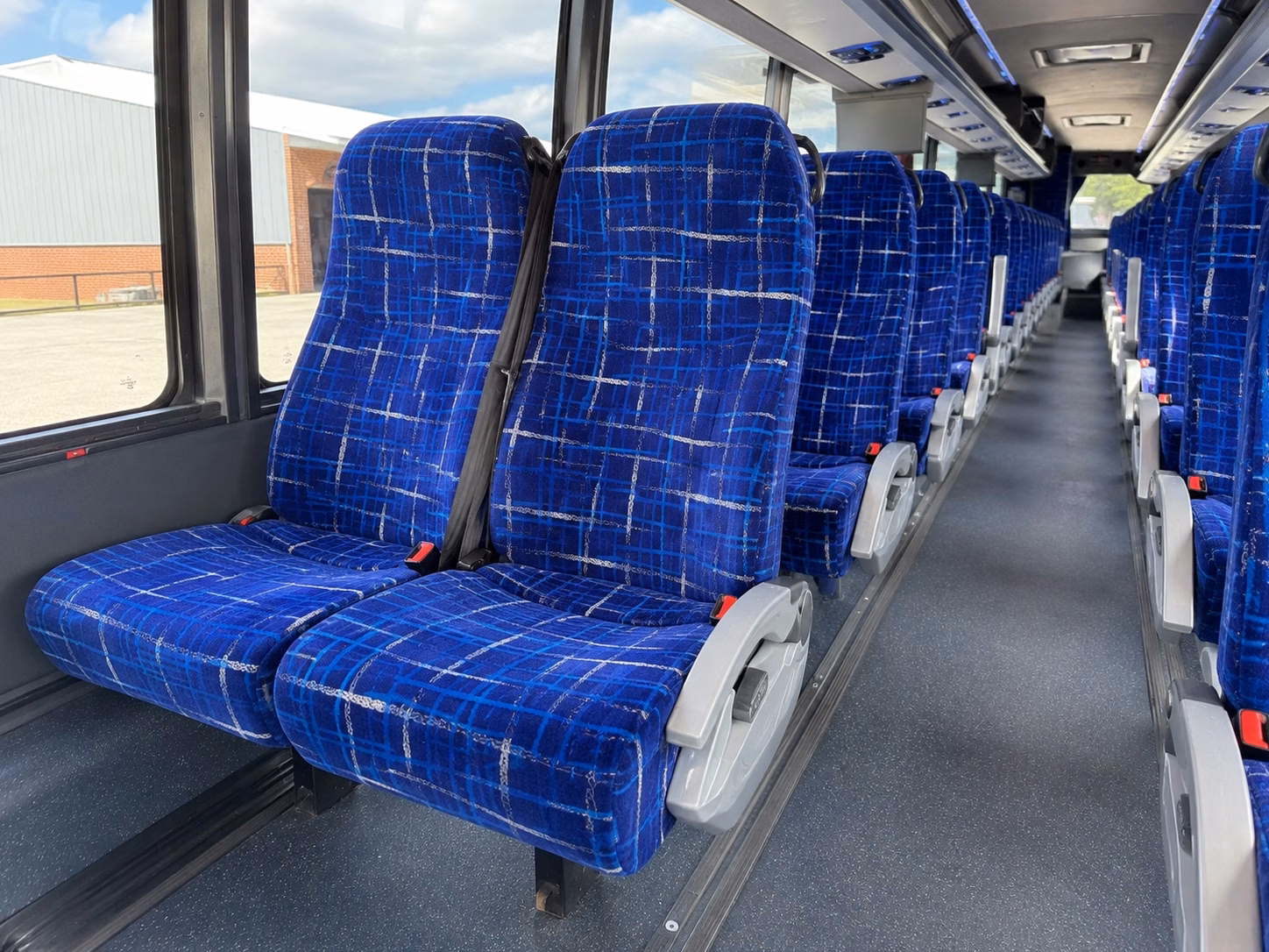 parma charter bus rental interior