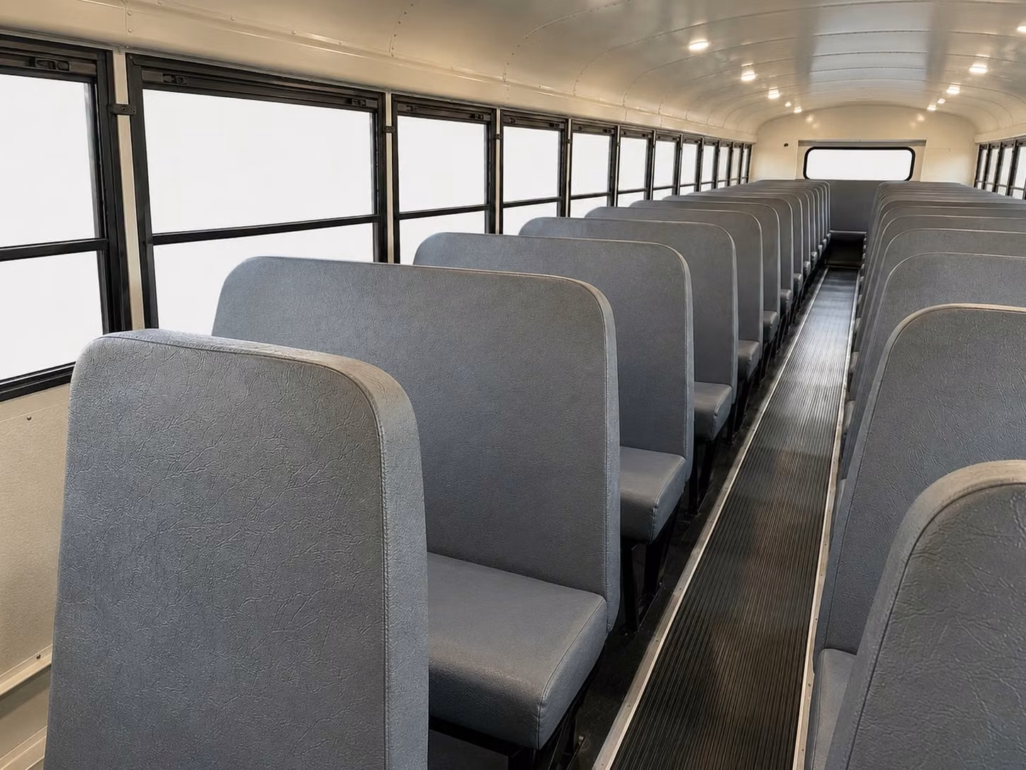 school bus interior