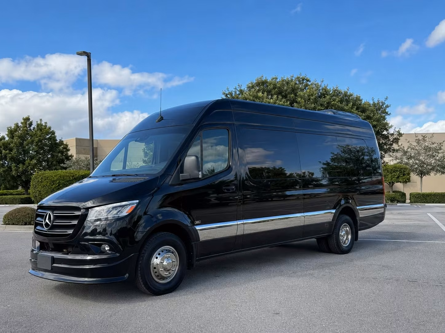 sprinter van with driver